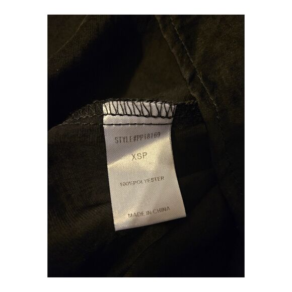 Luna Project XSP Long Sleeve Black Blouse - Picture 3 of 8